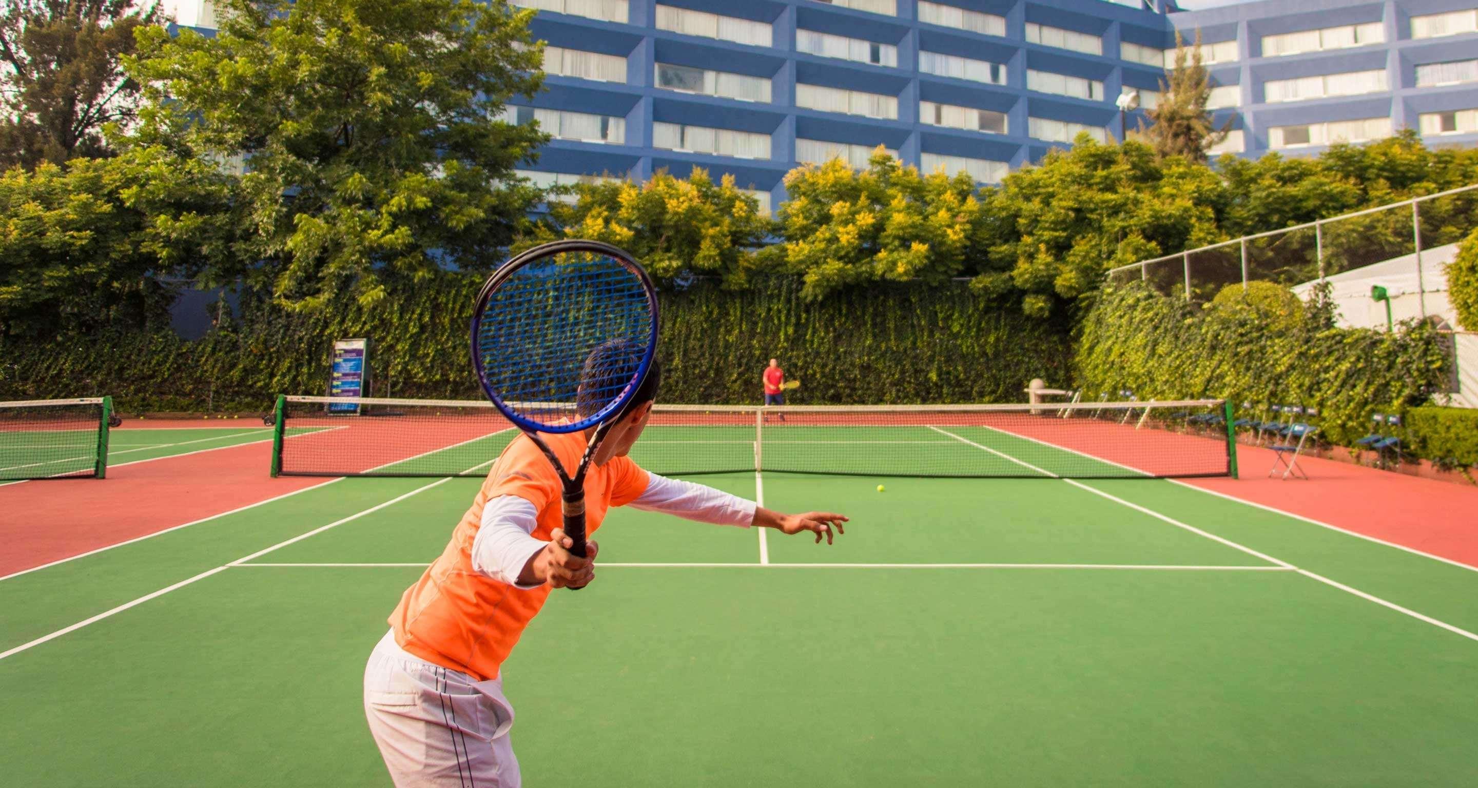 Grand Cantalagua Hotel Morelia, BW Signature Collection Buitenkant foto Tennis